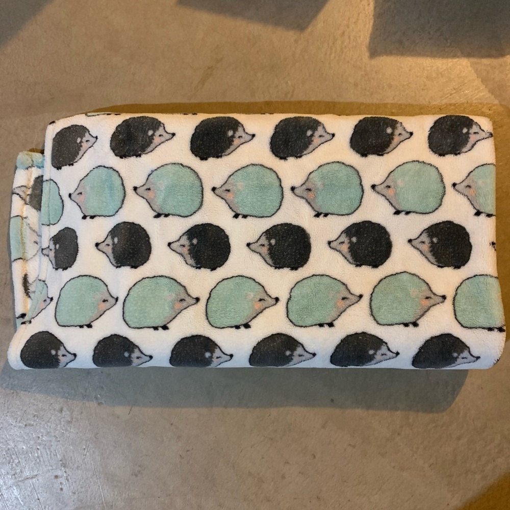 Hedgehog Throw Blanket